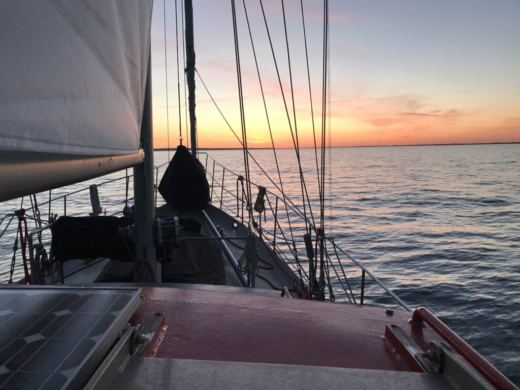 Sonnenuntergang in der Ostsee