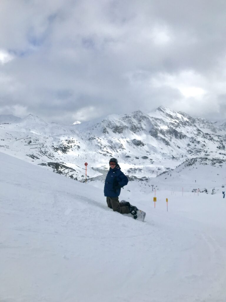 Snowboarden in Obertauern