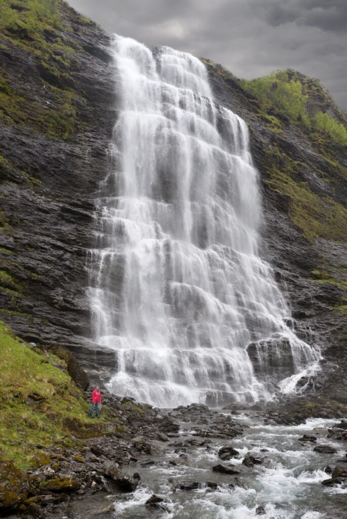 Wasserfall Indrefjorden