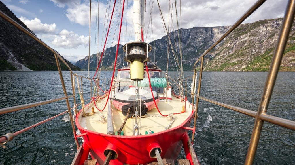Segeln im Sognefjord