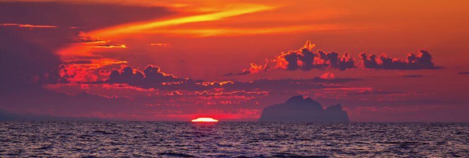 Sonnenuntergang Lofoten