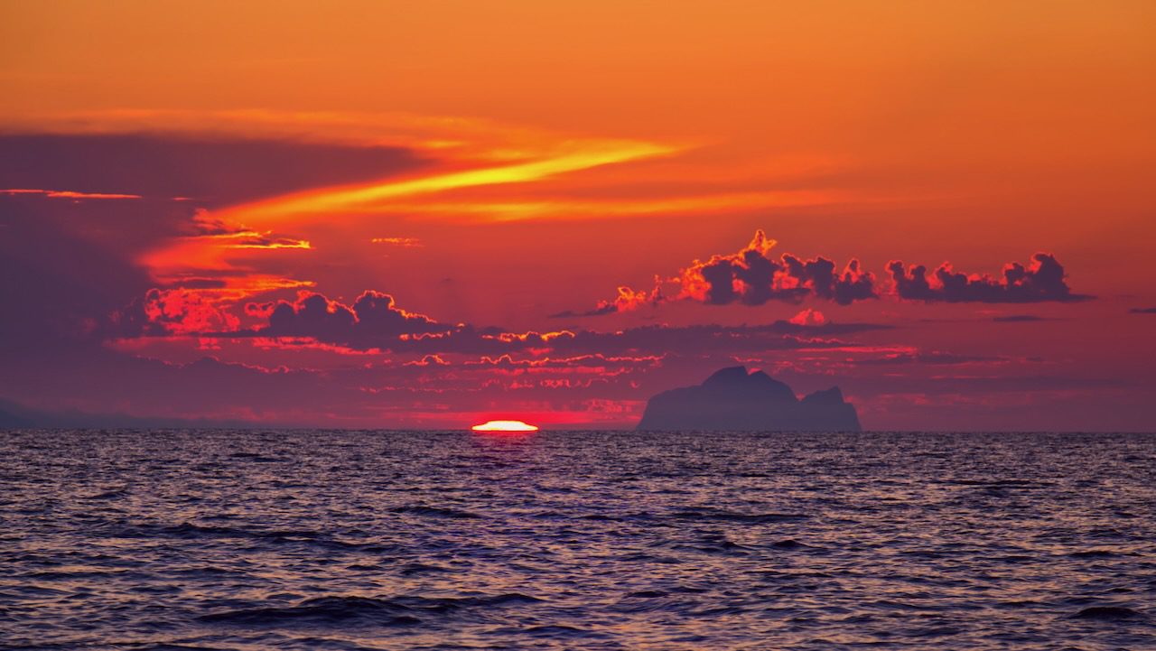 Sonnenuntergang Lofoten