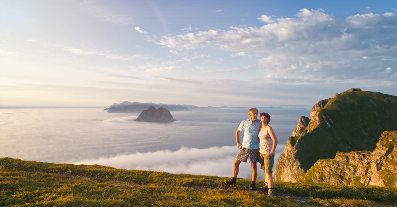 Wanderung über Vaeroey
