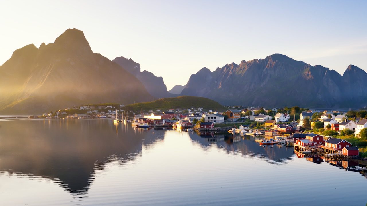 Abendstimmung in Reine