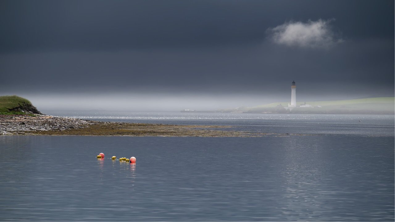 Vor Anker bei Stromness